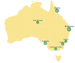 Australian map